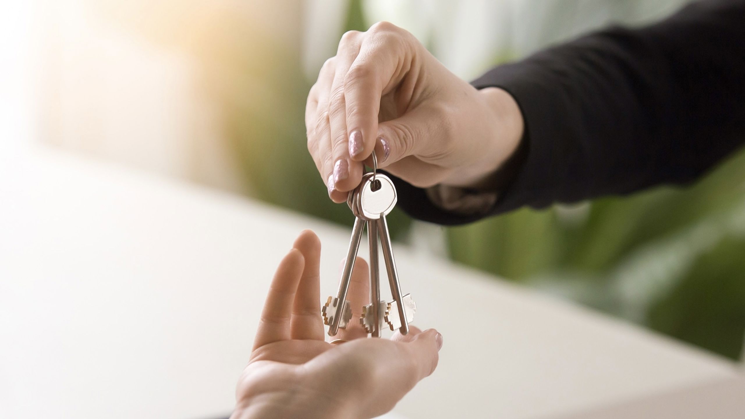 Overlevering av nøkler til bolig