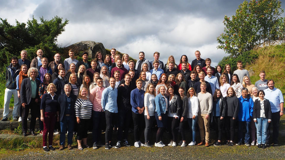 Masterprogram Innovasjon og entreprenørskap på semesteråpning på Lygra.